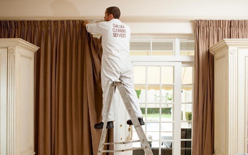 Quy Trình Giặt Rèm Cửa Chuyên Nghiệp Tại Tân Bình Đảm Bảo Sạch Sâu