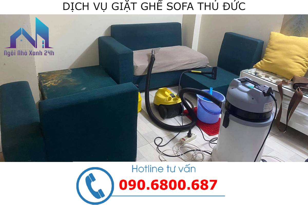 Dịch vụ Giặt Sofa Nỉ Tại Nhà Thủ Đức Chuyên Nghiệp 0909980348