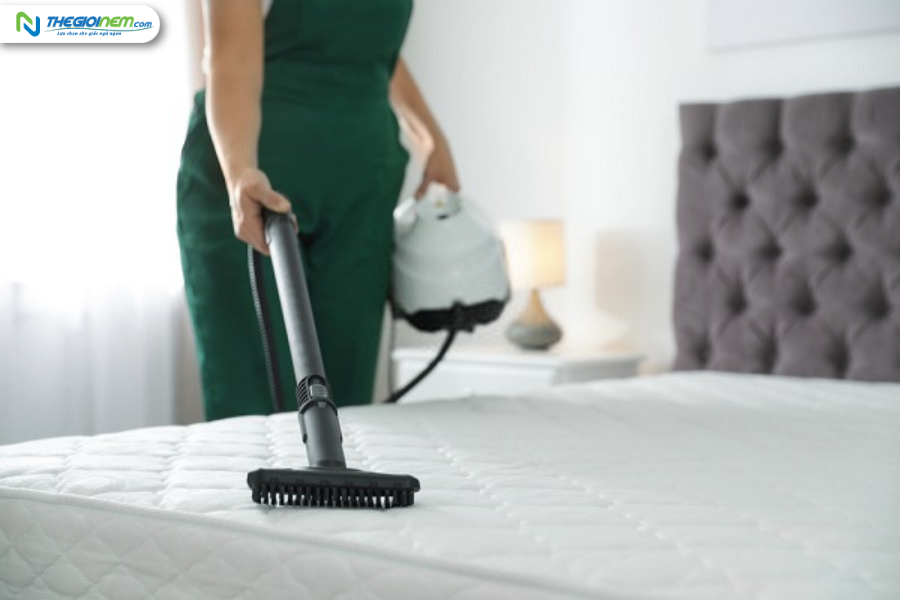 Bảng giá chi tiết dịch vụ vệ sinh nệm cao su tại nhà Tân Bình (cập nhật 2025) Minh bạch và cạnh tranh (Mô tả: Cung cấp bảng giá chi tiết, rõ ràng cho các loại nệm cao su khác nhau, đảm bảo tính minh bạch và cạnh tranh so với các đơn vị khác trên thị trường Tân Bình.)