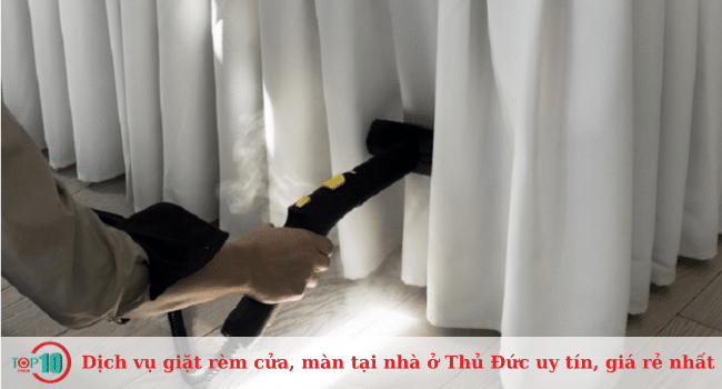 Quy trình vệ sinh rèm cửa chuyên nghiệp tại nhà ở Thủ Đức (cam kết sạch 99%)
