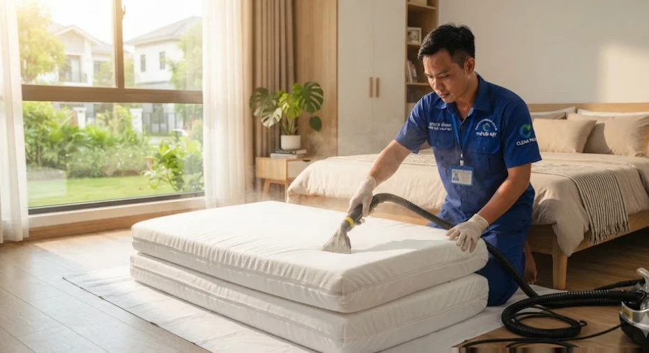 Giặt Đệm Bông Ép Thủ Dầu Một Trọn Gói - Bảng Giá Mới Nhất Giặt Đệm Bông Ép Thủ Dầu Một Trọn Gói - Bảng Giá Mới Nhất - Dịch vụ giặt đệm bông ép thủ dầu một là gì và vì sao cần vệ sinh định kỳ?