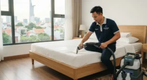 dịch vụ giặt nệm cao su gò vấp chuyên nghiệp tại nhà