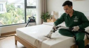 dịch vụ giặt nệm kymdan tại nhà thuận an chuyên nghiệp