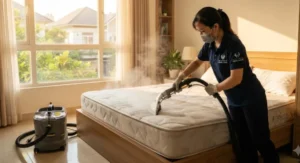 dịch vụ vệ sinh nệm bình chánh chuyên nghiệp tại nhà