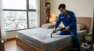 dịch vụ vệ sinh nệm tại nhà bình thạnh sạch sâu diệt khuẩn