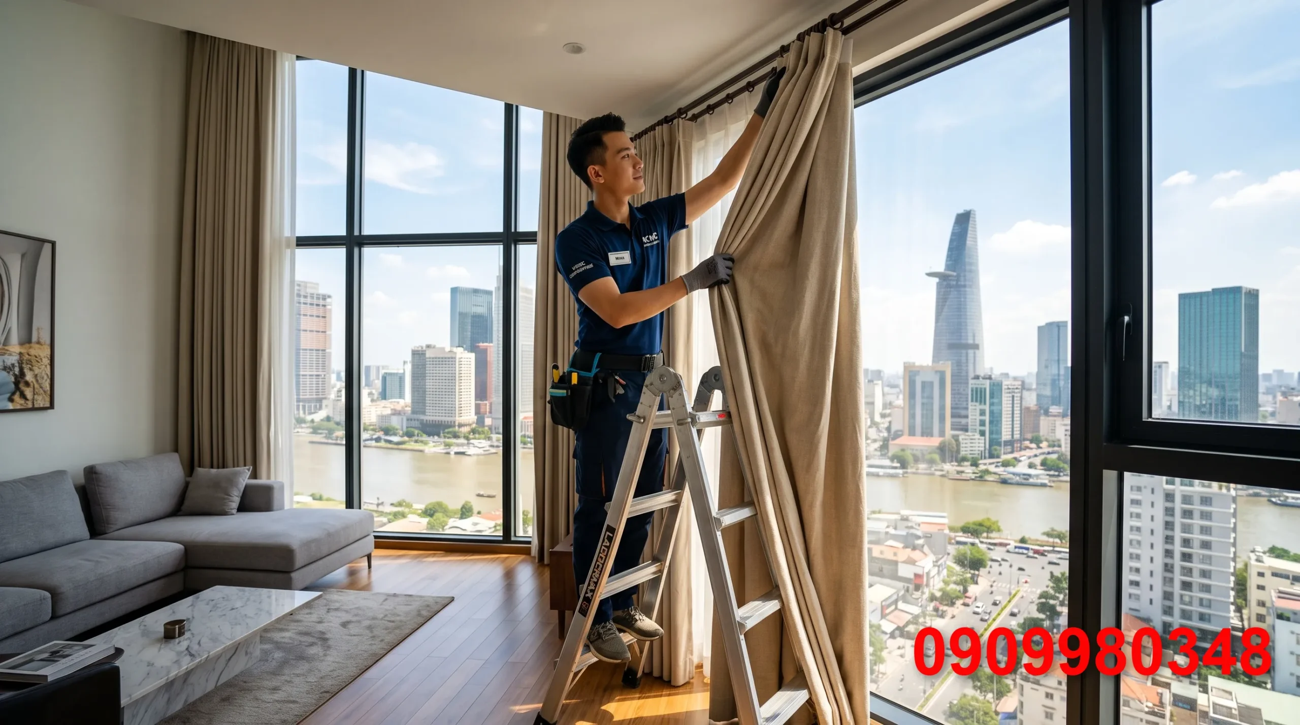 Giặt Rèm Cửa Quận 2 Nhanh Chóng, Lấy Trong Ngày Giá Tốt