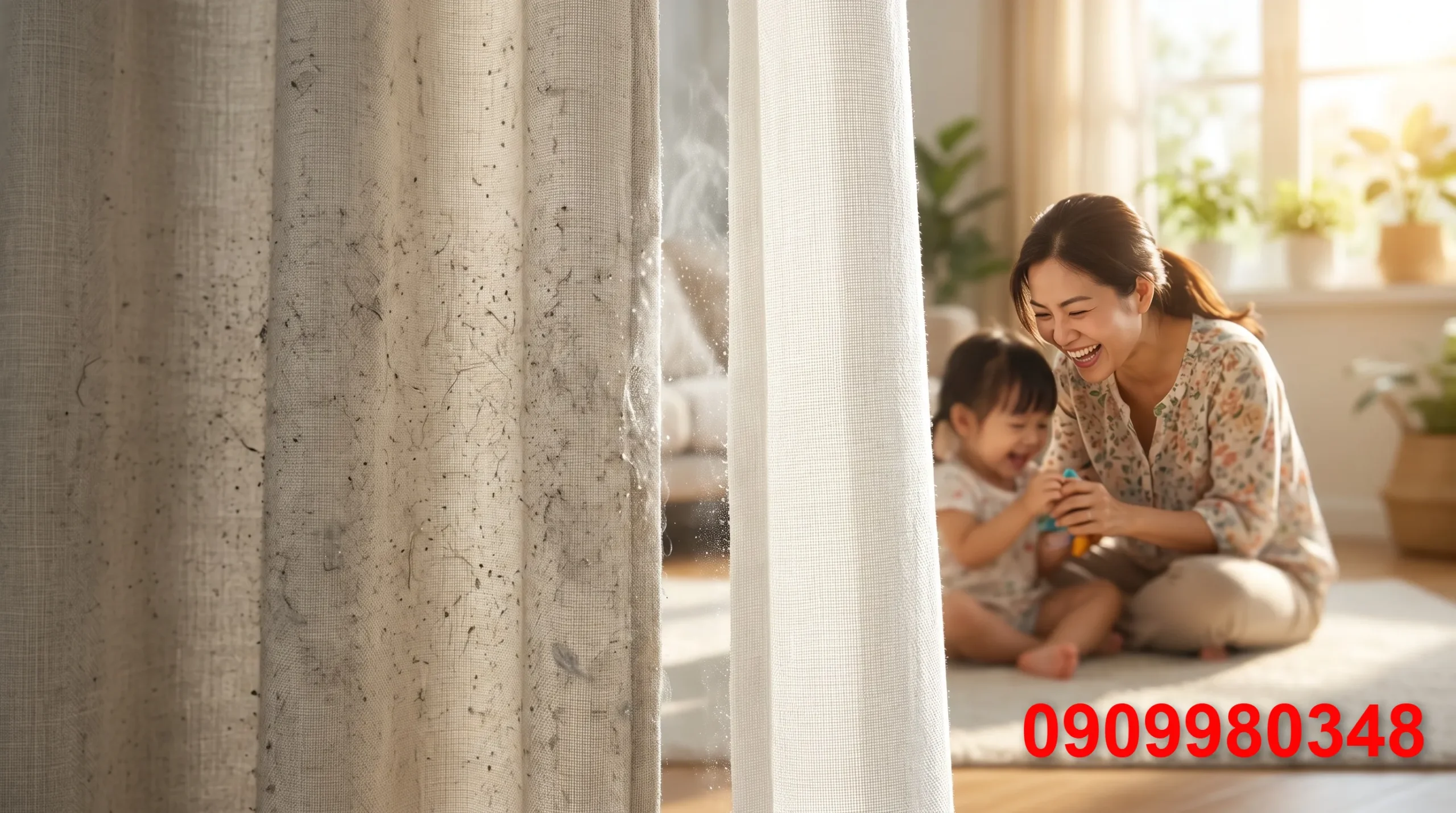 Giặt Rèm Cửa Quận 2 Nhanh Chóng, Lấy Trong Ngày Giá Tốt