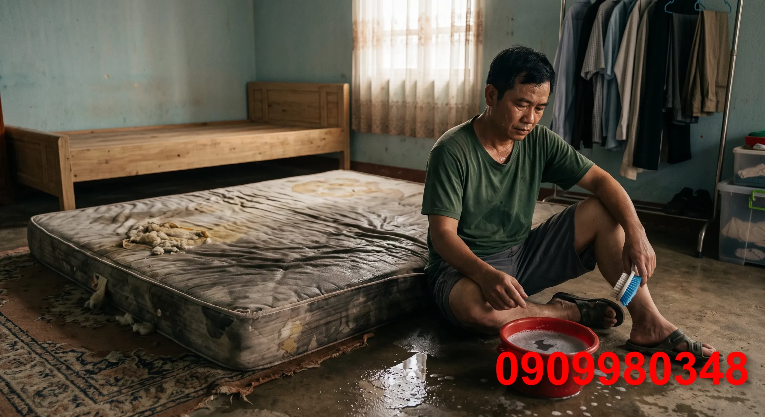 Giặt Nệm Dĩ An Tại Nhà Uy Tín | Sạch Bẩn, Diệt 99% Vi Khuẩn