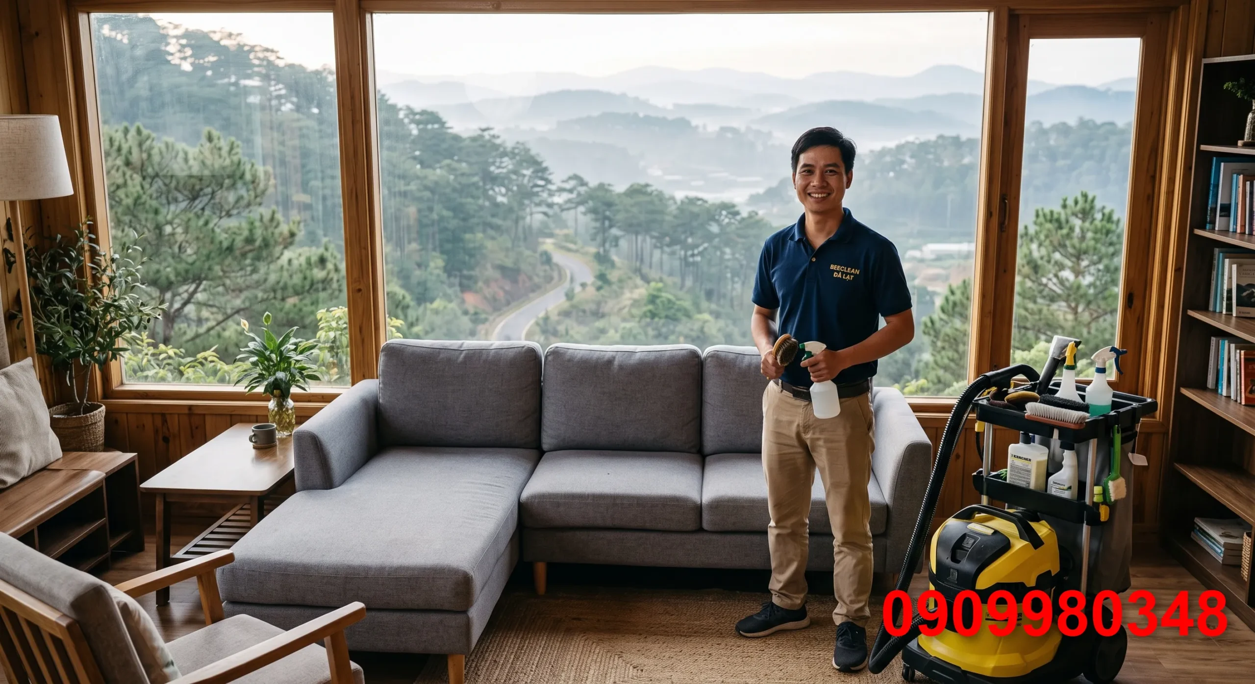 Giặt Ghế Sofa Đà Lạt Tại Nhà Uy Tín | Bảng Giá Mới Nhất