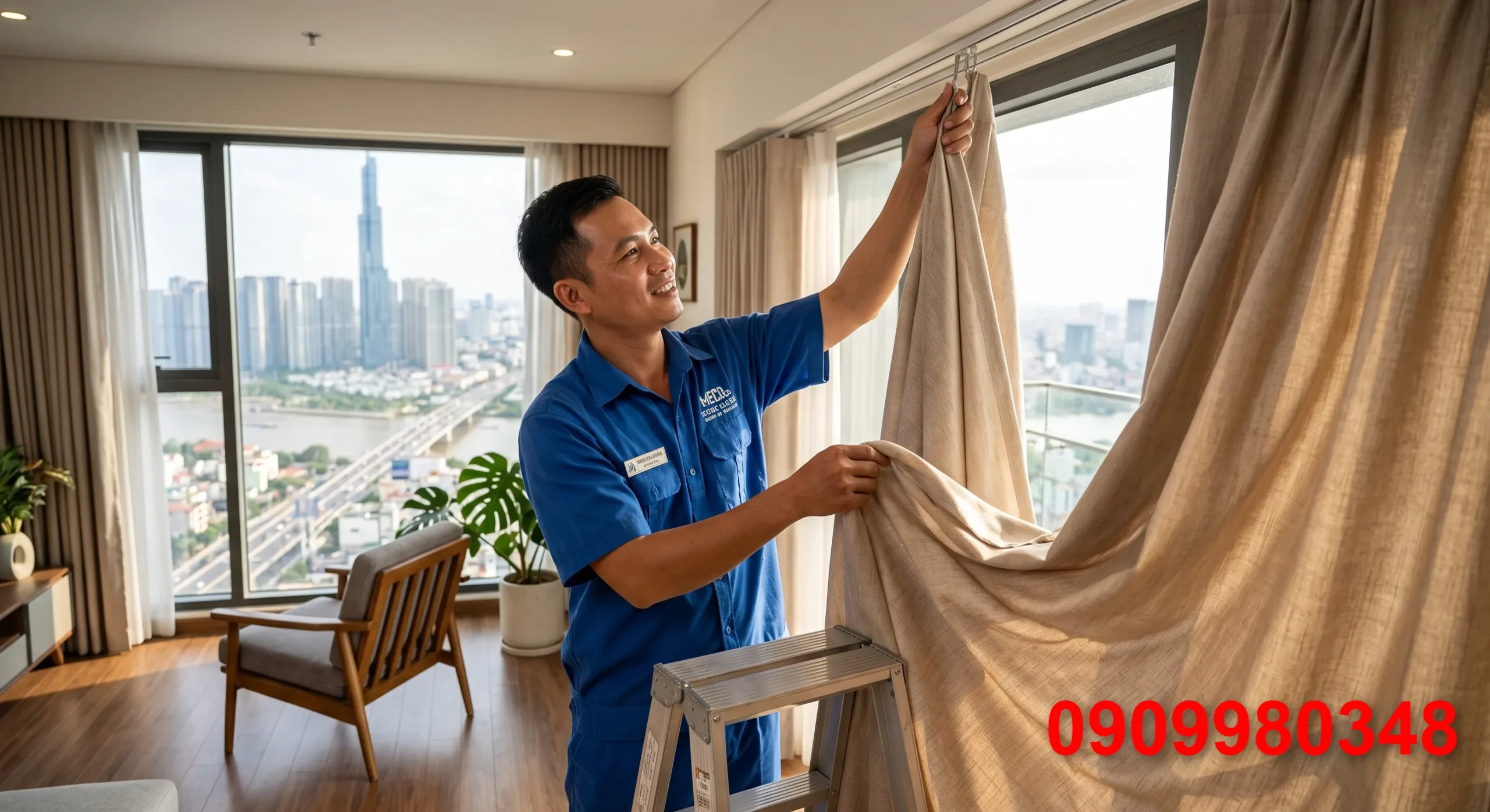 Giặt Rèm Cửa Quận 9 Tận Nhà: Bảng Giá & Top Dịch Vụ Uy Tín