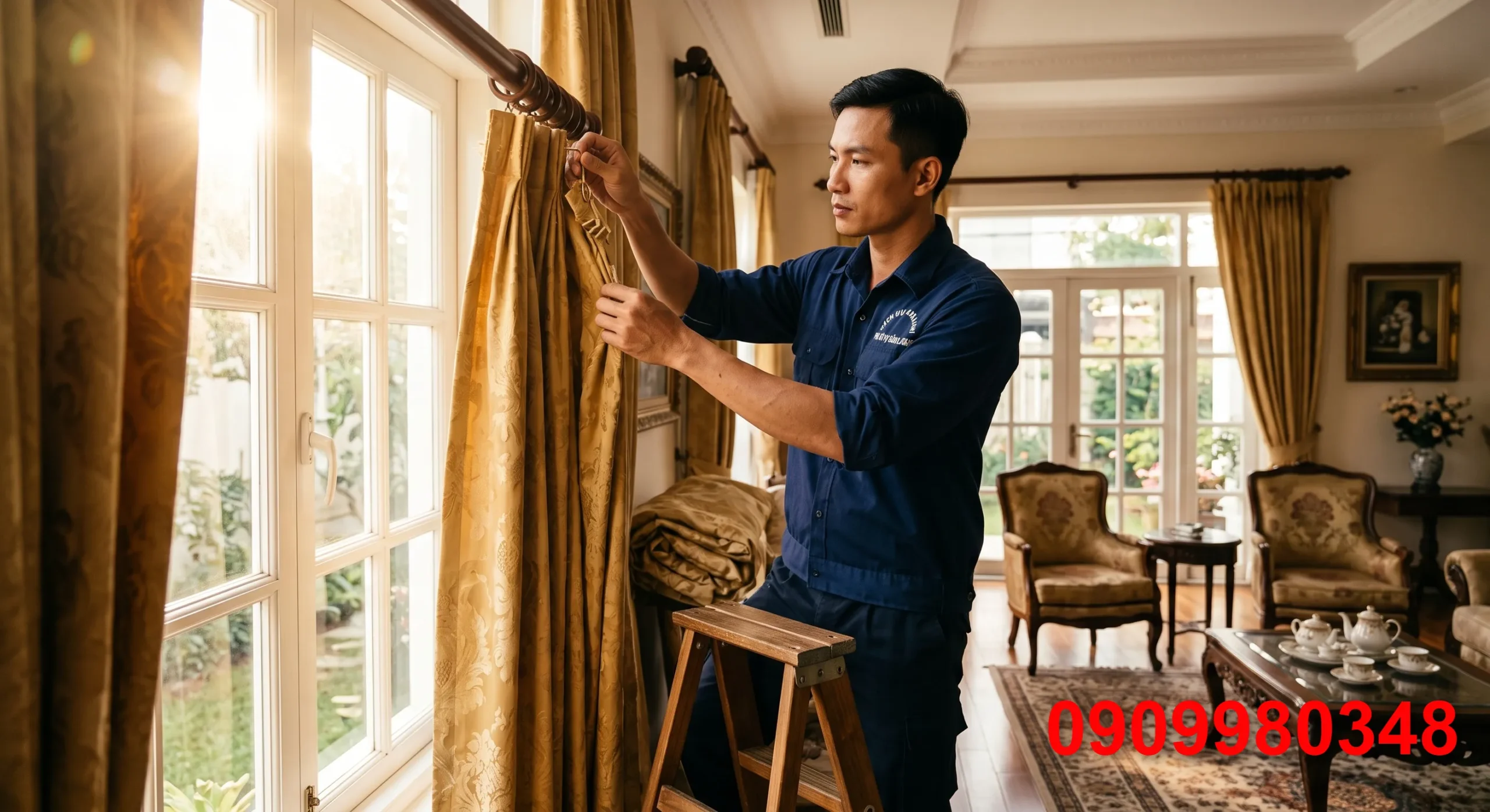 Dịch Vụ Giặt Rèm Cửa Quận 11 Uy Tín | Báo Giá Trọn Gói