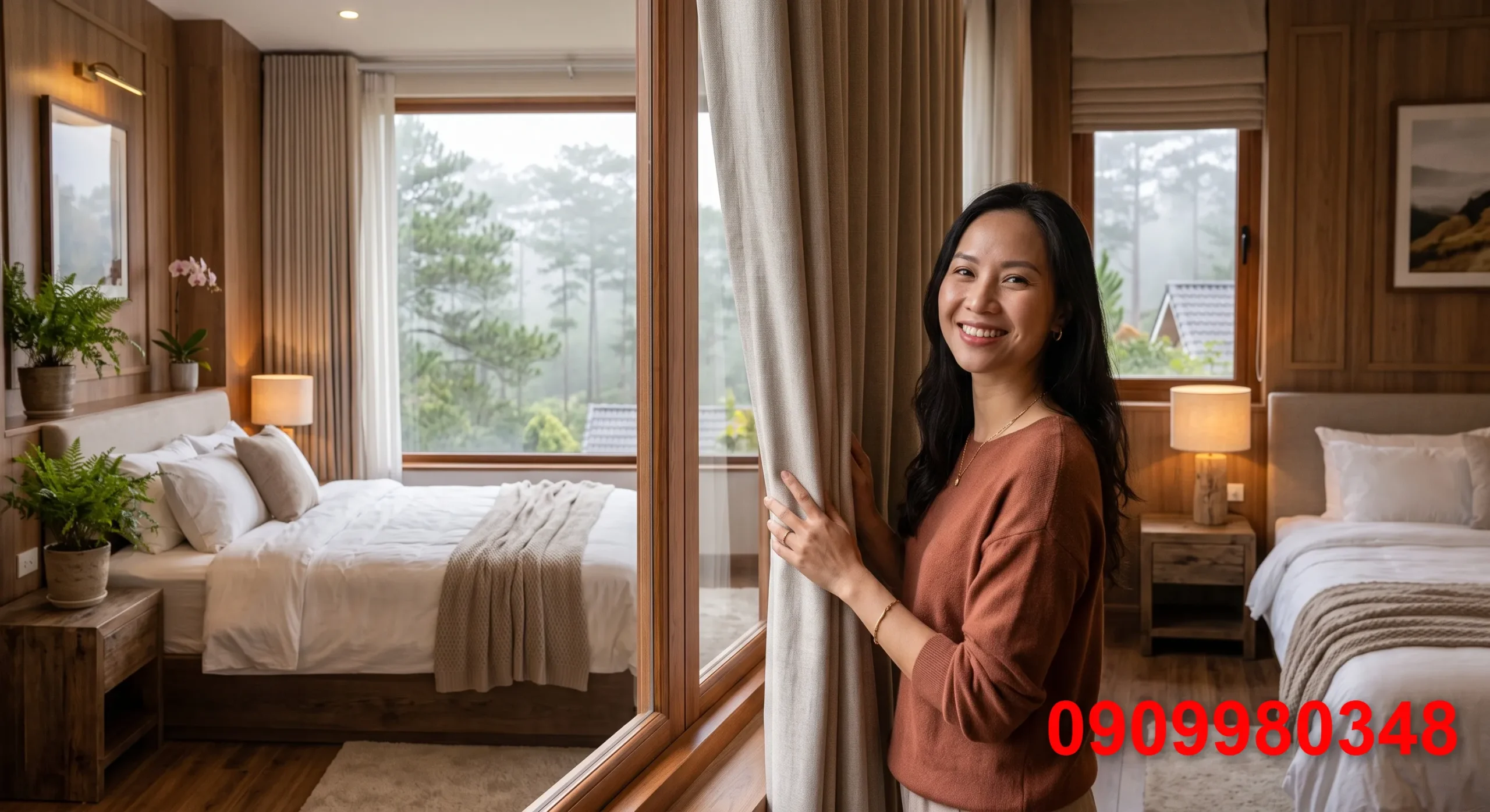Giặt rèm cửa Đà Lạt 2026: Quy trình tháo ráp tận nhà