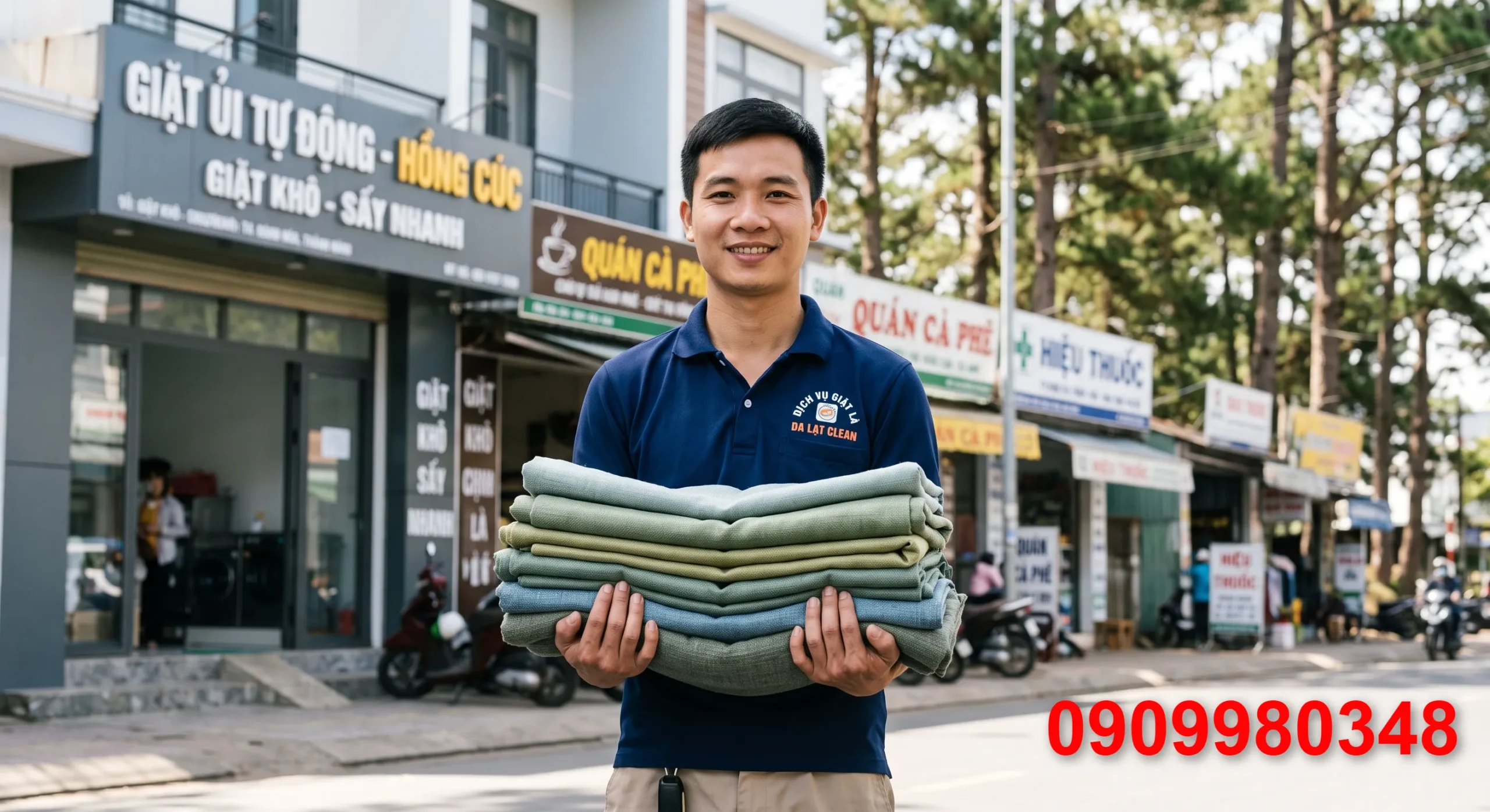 Giặt rèm cửa Đà Lạt 2026: Quy trình tháo ráp tận nhà