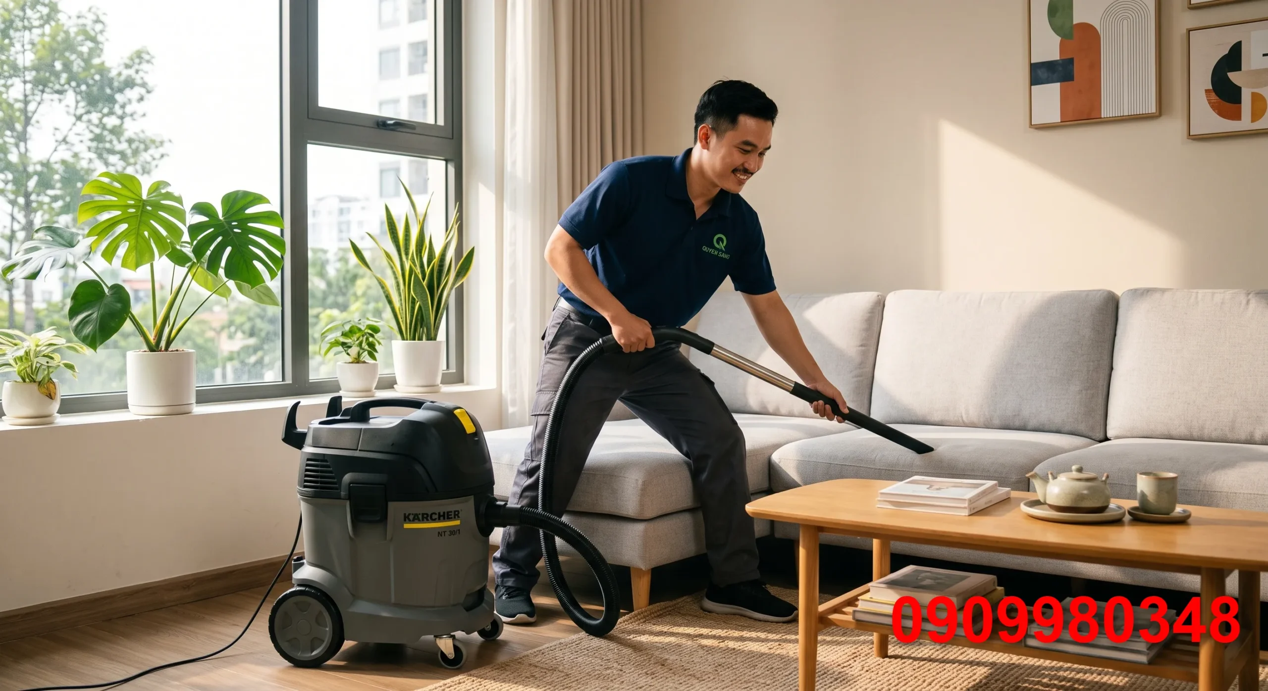 Giặt Ghế Sofa Dĩ An Uy Tín: Báo Giá & Quy Trình (2026)