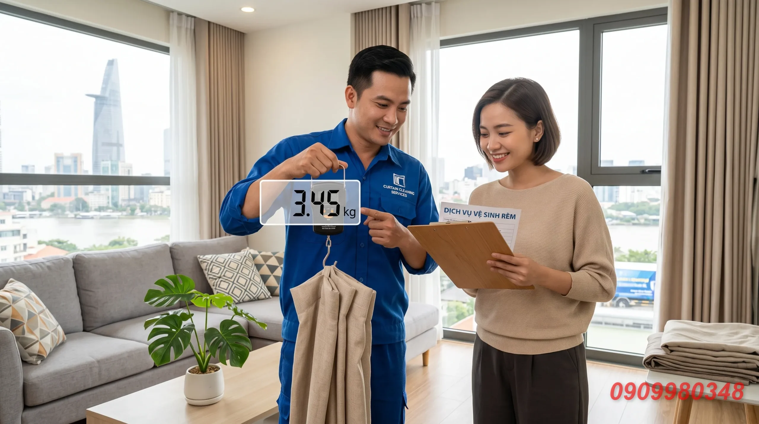 Giặt Rèm Cửa Tân Phú