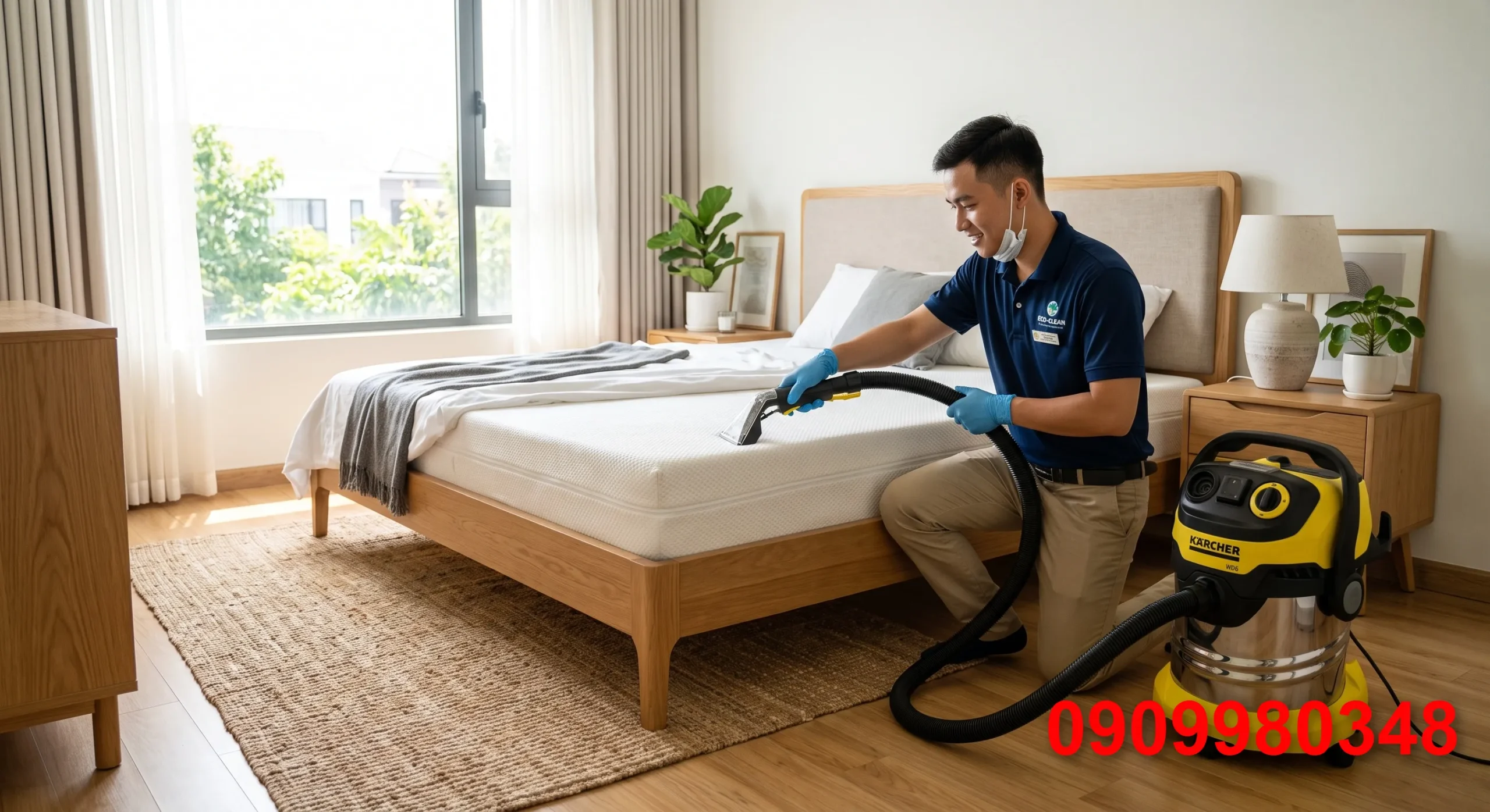 Giặt nệm Thủ Dầu Một chuyên nghiệp, sạch sâu, báo giá chi tiết