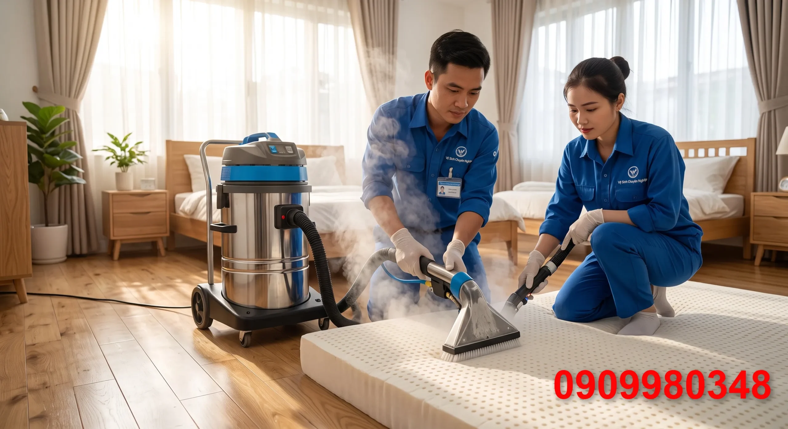 Giặt nệm Thủ Dầu Một chuyên nghiệp, sạch sâu, báo giá chi tiết