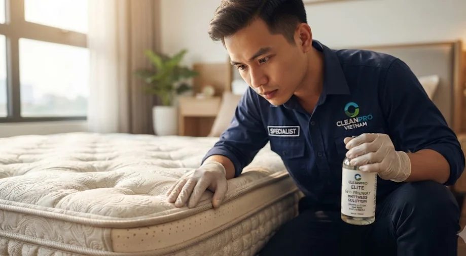 Dịch Vụ Vệ Sinh Nệm Tại Nhà Dĩ An Trọn Gói, Giá Tốt 2026 - Tổng quan dịch vụ vệ sinh nệm tại nhà dĩ an uy tín và chuyên nghiệp