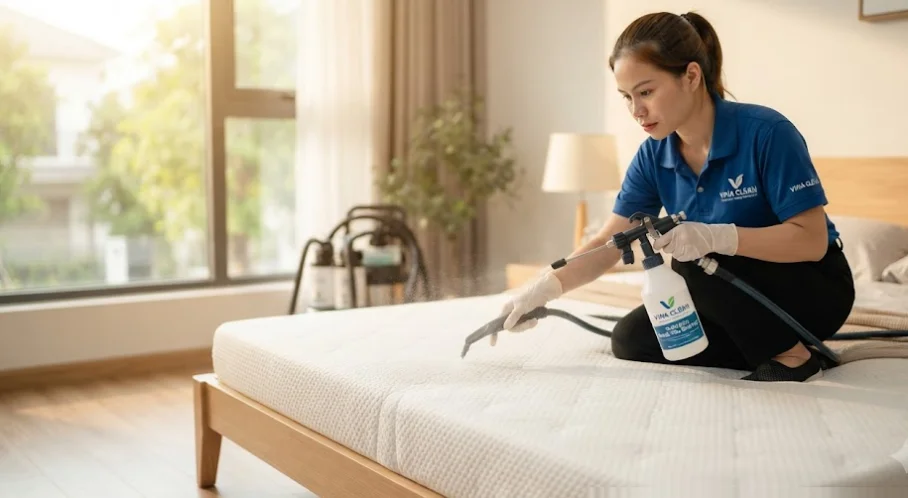 Giặt Nệm Cao Su Bình Chánh Trọn Gói - Giá Tốt Nhất 2026 - Bảng giá dịch vụ giặt nệm cao su Bình Chánh niêm yết công khai và minh bạch