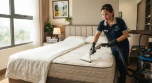 dịch vụ vệ sinh nệm tại nhà bến cát chuyên sâu